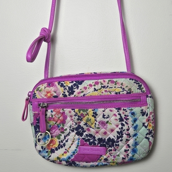 Vera Bradley Handbags - Vera Bradley Wildflower Paisley Iconic Little Crossbody Purse